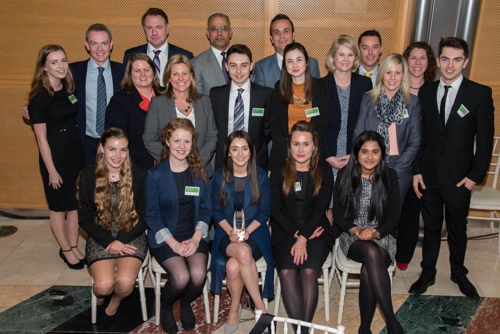 Management Undergraduate of the year candidates and sponsors