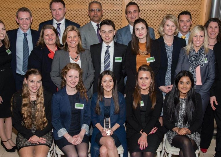 Management Undergraduate of the year candidates and sponsors