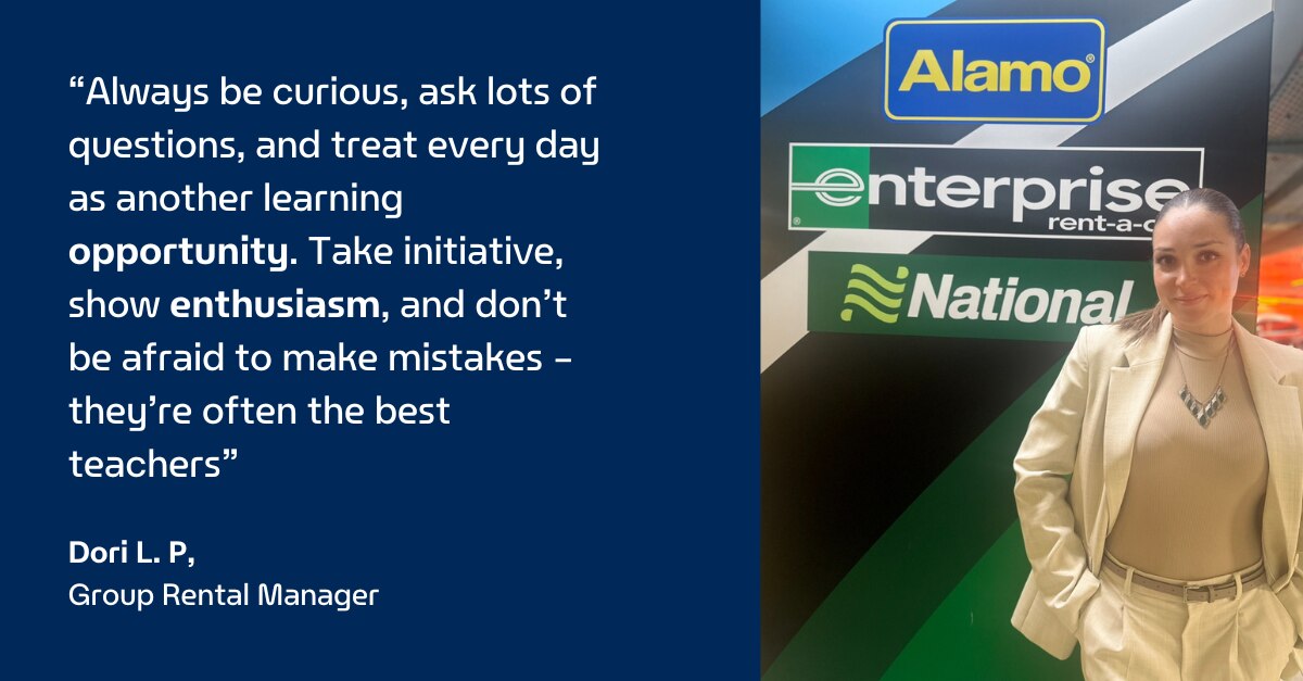 Quote from Group Rental Manager at Enterprise Mobility on Growth