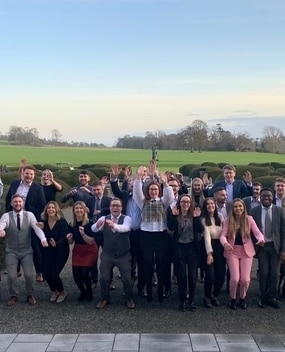 Employee group photo