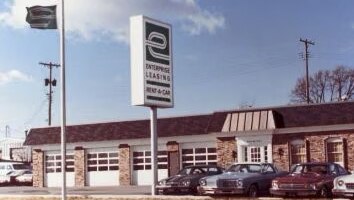 Enterprise Rent-A-Car rental branch.